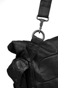 Julius_7 | SS26 - Coated Denim Gas Mask Bag, 937BGU1-C
