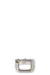 Turret gold & silver ring