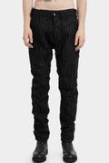Bonded wool blend pants