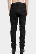 Bonded wool blend pants