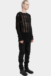 Masnada | AW25 - Laddered knit sweater M35A02