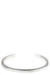 Tension silver cuff w black diamonds