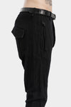 Masnada | AW25 - Hidden zip wool blend pants M3513
