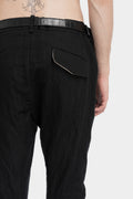 Masnada | AW25 - Hidden zip wool blend pants M3513
