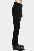 Masnada | AW25 - Buckled back wool blend pants M3514