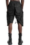 Gall | SS26 - Coated Canvas Floater Shorts, 26