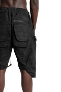 Gall | SS26 - Coated Canvas Floater Shorts, 26