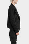 Masnada | AW25 - Cotton sweat biker jacket M3581