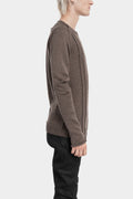 Masnada | AW25 - Patch knit sweater , Fango M35A05