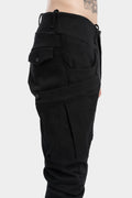 Raw cut pocket pants