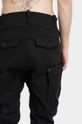 Raw cut pocket pants
