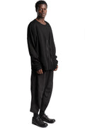 D.Hygen | SS26 - Cotton Low Gauge Knit Cardigan Layered Pullover, ST101-0426S