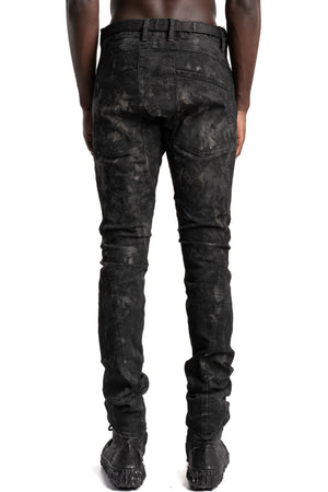 D.Hygen | SS26 - Garment-Dyed Stretch Denim Straight Slim Pants, ST107-0426S