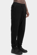 Wool drawstring pants