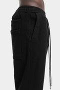 Wool drawstring pants