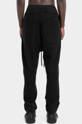 Wool drawstring pants