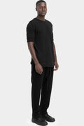 Double layer cotton t-shirt