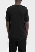 Double layer cotton t-shirt