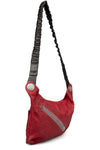 Crossbody leather bag, Red