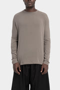 Modal long sleeve tee, Mud