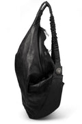 Large leather backpack