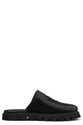 Leather slip on