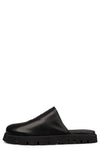 Leather slip on