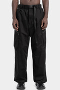 Y-3 | AW25 - Cotton & hemp twill oversized cargo pants JW4621