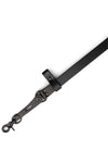 Line leather belt