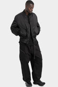 Y-3 | AW25 - Slanted pockets nylon bomber jacket JX7270