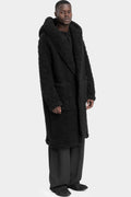 NostraSantissima | AW25 - Hooded wool blend jacket J02