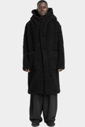 NostraSantissima | AW25 - Hooded wool blend jacket J02
