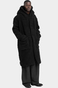 NostraSantissima | AW25 - Hooded wool blend jacket J02