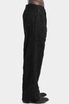 Masnada | AW25 - Relaxed bonded wool blend pants M3522