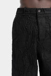 Masnada | AW25 - Relaxed bonded wool blend pants M3522