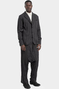 Marc Point | AW25 - Crinkled wool blend jacket - GS54