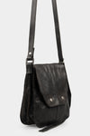 0-Hide | Accordion cracked leather bag F25B11cr