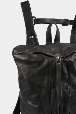 0-Hide | Spine leather backpack F25B13