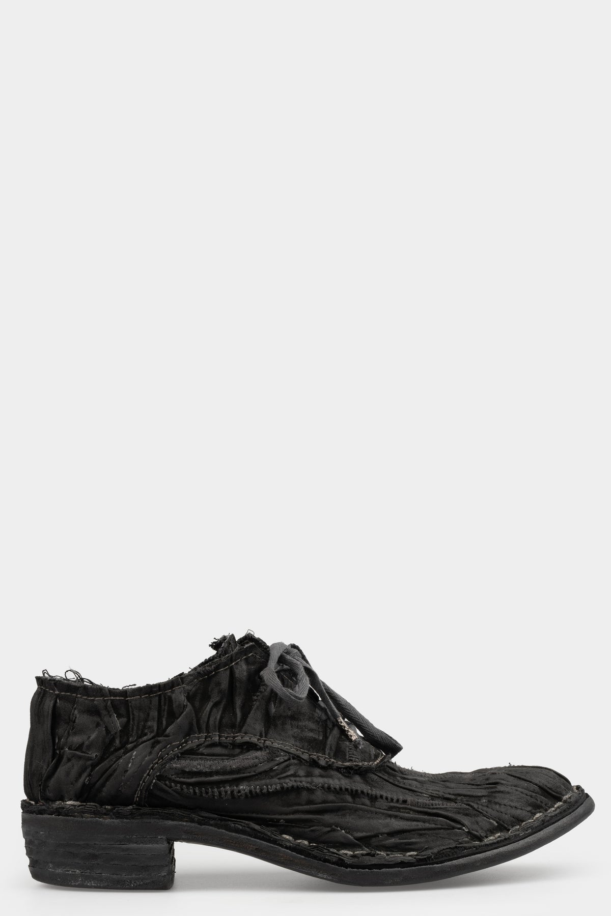 Botta-S | Layered waxed leather derbies