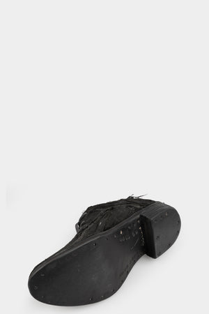 Botta-S | Layered waxed leather derbies