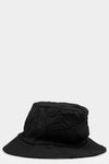Masnada | AW25 - Black wool blend hat M3524