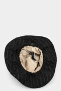 Masnada | AW25 - Pinstripe wool blend hat M3524