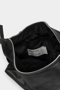 Werkschwarz | Large geometric leather shoulder bag | WERK 21P