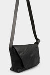 Werkschwarz | Leather shoulder bag 43P