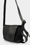 Werkschwarz | Leather shoulder bag 43P