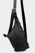 Werkschwarz | Crossbody washed leather bag WERK 46G