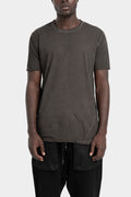 Cotton t-shirt, Brown resin