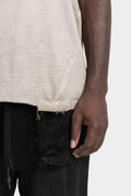 Cotton t-shirt, Perl resin