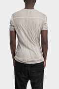 Lightweight double layer t-shirt, Perl dissolve