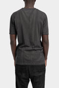 Scar-stitch cotton t-shirt, Antra dissolve